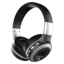 Kabellose Over-Ear-Kopfhörer mit Radio und Micro-SD-Kartensteckplatz Bluetooth 5.0 und 3,5 mm Klinkenstecker Mikrofon für Anrufe Akkulaufzeit 4