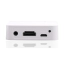 Kabelloser Adapter zum Spiegeln des Telefonbildschirms auf den Fernseher Verbindung über HDMI oder AV Verwendung auch mit Monitor und Projektor Weiß 2