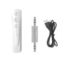Kabelloser Bluetooth-Adapter für Kopfhörer Lautstärkeregelung Anrufannahme Letzte Nummer wählen 3,5 mm Klinkenadapter im Packungsinhalt 1