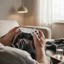Kabelloser Gaming-Controller für PS4, PS3 und PC mit sechachsigem Gyroskop und dualer Vibration, Gamepad mit zwei Joysticks für Windows 7 bis 2