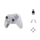 Kabelloser Gaming-Controller mit Hall-Joysticks und Triggern, 2,4 GHz Adapter und hinteren Tasten für Windows, Switch, Android und iOS 11