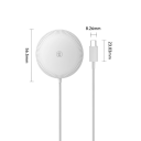 Kabelloses magnetisches Schnellladegerät 20 W mit USB-C-Kabel, tragbares Ladegerät PD 12 V 2 A, schnelles kabelloses Laden für Qi-fähige 8