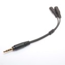 Kabelsplitter 3,5 Jack M - 2x F 3