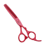 Kadeřnické efilační nůžky z nerezové oceli 17,5 cm Profesionální nůžky na stříhání vlasů se zoubky Příslušenství pro holiče 3