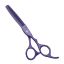 Kadeřnické efilační nůžky z nerezové oceli 17,5 cm Profesionální nůžky na stříhání vlasů se zoubky Příslušenství pro holiče 4