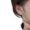 Kædeørering til ørebrusk Punk stil, moderne udseende, clips, trendy modeaccessory til daglig brug 3