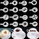 Kaffe-billedskabeloner - 16 dele 1