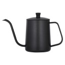 Kaffekanna och tekanna med non-stick yta 600 ml rostfritt stål kanna med smal hals för exakt hällning 2