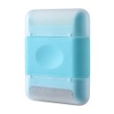 Kaksipäinen mini nukka- ja karvanpoistoaine 8x6,5x2 cm Kannettava pyykkitela Kaksipuolinen Tekstiili Helppo puhdistaa 6