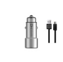 Kaksois-USB-autolaturi kaapelilla K864 4