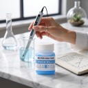 Kalibráló pufferoldat pH 10,01 pH mérők számára 50 ml, műanyag flakon, kék, hidroponikus, akváriumi és laboratóriumi kalibráláshoz 6