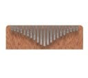 Kalimba 21 clape Pian de degete Instrument muzical din lemn cu ciocănel de acordare, geantă de depozitare, autocolante, cârpă 8