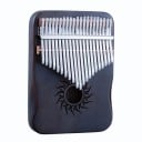 Kalimba 21 touches Piano à pouce Instrument de musique en bois avec maillet d'accordage, sac de rangement, autocollants, chiffon et manuel 3