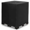 Κάλυμμα για IBC δοχείο 210D Oxford με φερμουάρ 120x100x116 εκ. Αδιάβροχο μαύρο-πράσινο κάλυμμα για 275 γαλονική δεξαμενή Ανθεκτικό στον ήλιο 1