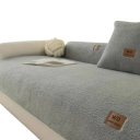 Κάλυμμα καναπέ Sherpa Αντιολισθητικό και πλενόμενο 90 x 210 εκ Μαλακό βελούδινο ύφασμα Προστασία καναπέ για το σαλόνι και την κρεβατοκάμαρα 9