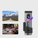 Kamera do auta Full HD 1080p Záznamová autokamera s WiFi a G-senzorom Otočný objektív 360° Micro SD až 128 GB Na čelné sklo 3