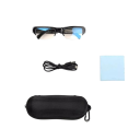 Kamera HD 1080P mini w okularach Okulary sportowe z nagrywaniem DVR Kamera do użytku na zewnątrz i na spotkania Czas ładowania 1 godz. 14,5x14,5x36 mm 3
