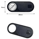 Kameran suojus Tesla Model Y 3 Cybertruck Yksityisyyden suoja Webkameran estäjä Yhteensopiva kannettavien tietokoneiden, tablettien ja iPadien kanssa 28x11 mm 2