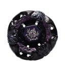 Kamp-top med metaldele til kampe mellem snurrende toppe Diameter ca. 4 cm Detaljeret formet omkreds og farvet symbol i midten 28