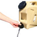 Kampeerwatercontainer 12L draagbare waterzak met kraan, opvouwbare emmer voor buiten, picknickwatertank met grote capaciteit 2
