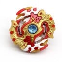 Kampf-Klinge aus Metall und Kunststoff für Kämpfe rotierender Klingen Durchmesser ca. 5,5 cm Glänzende metallische Details und strukturierter Rand 30