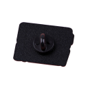 Kancelářský brož 2,2 x 3 cm Kov zinková slitina Nápis PACIENCIA 1% Elegantní kovový odznak na sako košili i tašku. 3