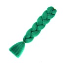 Kanekalon ensfarvede fletninger 60 cm 15