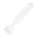 Kanekalon ensfarvede fletninger 60 cm 5