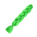 Kanekalon ensfarvede fletninger 60 cm 9