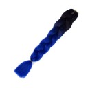Kanekalon flerfarvede fletninger 60 cm 30