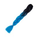 Kanekalon flerfarvede fletninger 60 cm 31