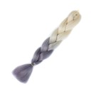 Kanekalon flerfarvede fletninger 60 cm 88