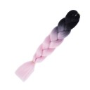 Kanekalon flerfarvede fletninger 60 cm 7