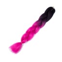 Kanekalon flerfarvede fletninger 60 cm 8