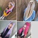 Kanekalon lisse 55 cm 2