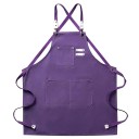 Kangaskokkikyltti 74x68 cm Unisex esiliina ruoanlaittoon, grillaamiseen, baariin, ravintolaan, kahvilaan, studioon, työpuku 10