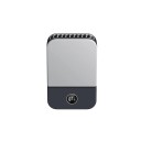 Kannettava niska- ja vyötärötuuletin Mini USB -ladattava tuuletin klipsillä Ulkokäyttöön tarkoitettu urheilutuuletin Pieni sähköinen 1