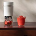 Kannettava tehosekoitin MIJIA 2 smoothieita ja mehuja varten 300 ml 19500 rpm USB-C-lataus 1300 mAh akku Ruostumattomasta teräksestä valmistetut terät 8