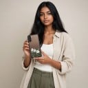 Kansi Samsung Galaxy S24+: Kukka-aiheinen matta takapaneeli, materiaali PC ja TPU, kameran suojakehys, painettu puhelinlaukku 30