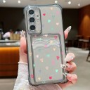 Kansi Samsung Galaxy S25+: korttipidike, hienot kuviot, vahvistetut kulmat, TPU-kotelo, puhelinsuojus 2