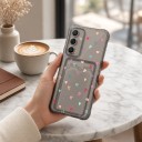 Kansi Samsung Galaxy S25+: korttipidike, hienot kuviot, vahvistetut kulmat, TPU-kotelo, puhelinsuojus 3