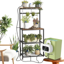 Kapkový zavlažovací systém s časovačem pro květiny v květináčích 11,43 x 7,11 x 3,3 cm USB nabíjení bílý na vnitřní zalévání 3
