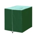Kappe für IBC-Container 210D Oxford mit Reißverschluss 120x100x116 cm Wasserdichte schwarz-grüne Abdeckung für 275-Gallonen-Tank Sonnenschutz 2