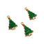 Karácsonyi medál fa formájú karkötőhöz 10 db 1