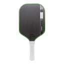 Karbon-Pickleball-Schläger mit kinetischem Rahmen der 5. Generation Kern 16 mm Stoßdämpfung Schwarz mit grünem Rand Für Training und Wettkämpfe 1