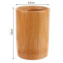 Karbonizovaná bambusová přísavka na baňkování 12 × 8,5 cm přírodní hnědá pro akupunkturní a tělovou masáž 2