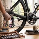Karbonová klec prehadzovačky CYCLAMI s kladkami 16T a 17T pre Shimano 105 5800 keramické ložiská čierna a dúhová cestná bicykel 5
