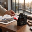 Κάρτα μνήμης CF Compact Flash LEMIWEI 32 GB Ψηφιακή Κάρτα Μνήμης Λευκή και Κόκκινη Για ψηφιακή φωτογραφική μηχανή και αναγνώστη καρτών CF 3