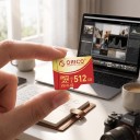 Κάρτα μνήμης ORICO Micro SD 512 GB MicroSDXC Ανάγνωση 180 MB/s Εγγραφή 160 MB/s U3 V30 Class 10 Κόκκινη και Χρυσή Για εγγραφή βίντεο 4K UHD 4