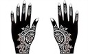 Käsien henna-tatuointien sapluunat J3450 8